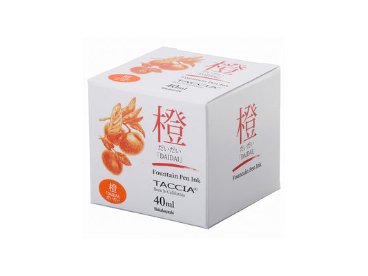 Taccia Sunao-iro Fountain Pen Ink - DaiDai (Orange)