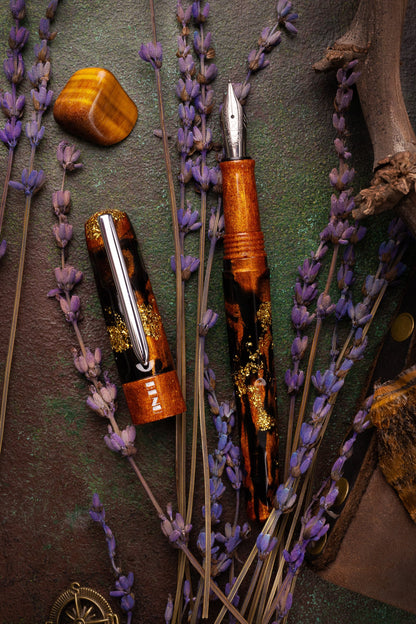 BENU Talisman Fountain pen - Tiger's eye